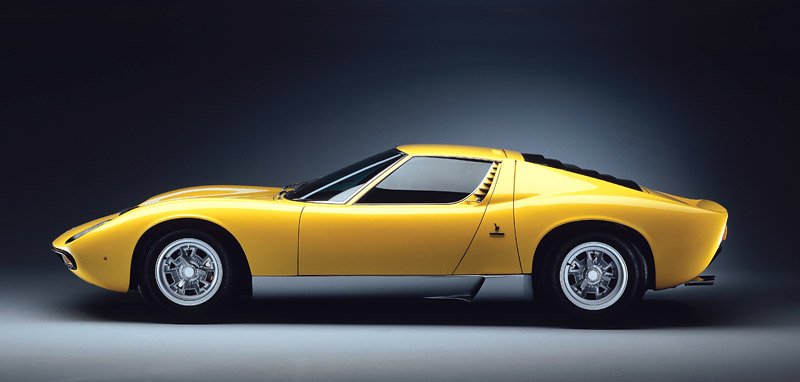 Historie Lamborghini ve fotografii