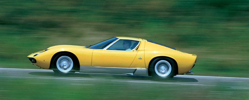 Historie Lamborghini ve fotografii