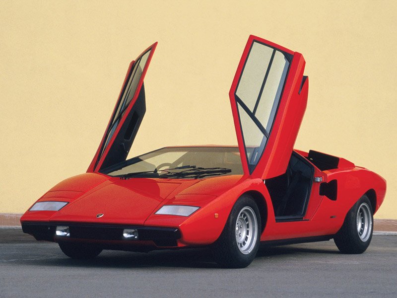 Historie Lamborghini ve fotografii