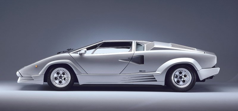 Historie Lamborghini ve fotografii