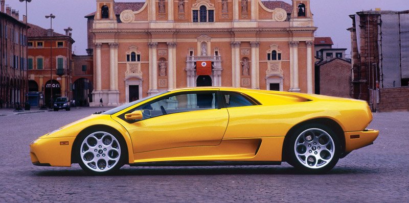 Historie Lamborghini ve fotografii