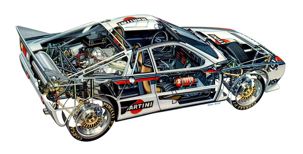 Lancia Rally Group B (SE037) 1982–86