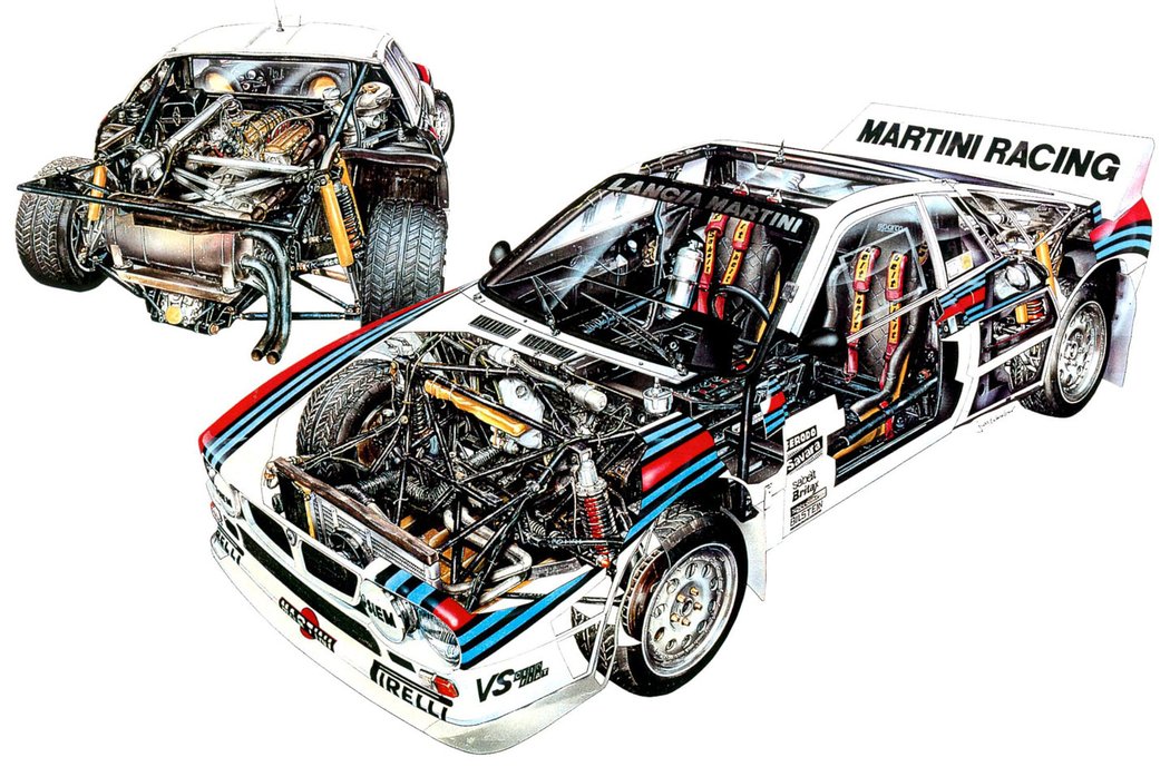 Lancia Rally Group B (SE037) 1982–86