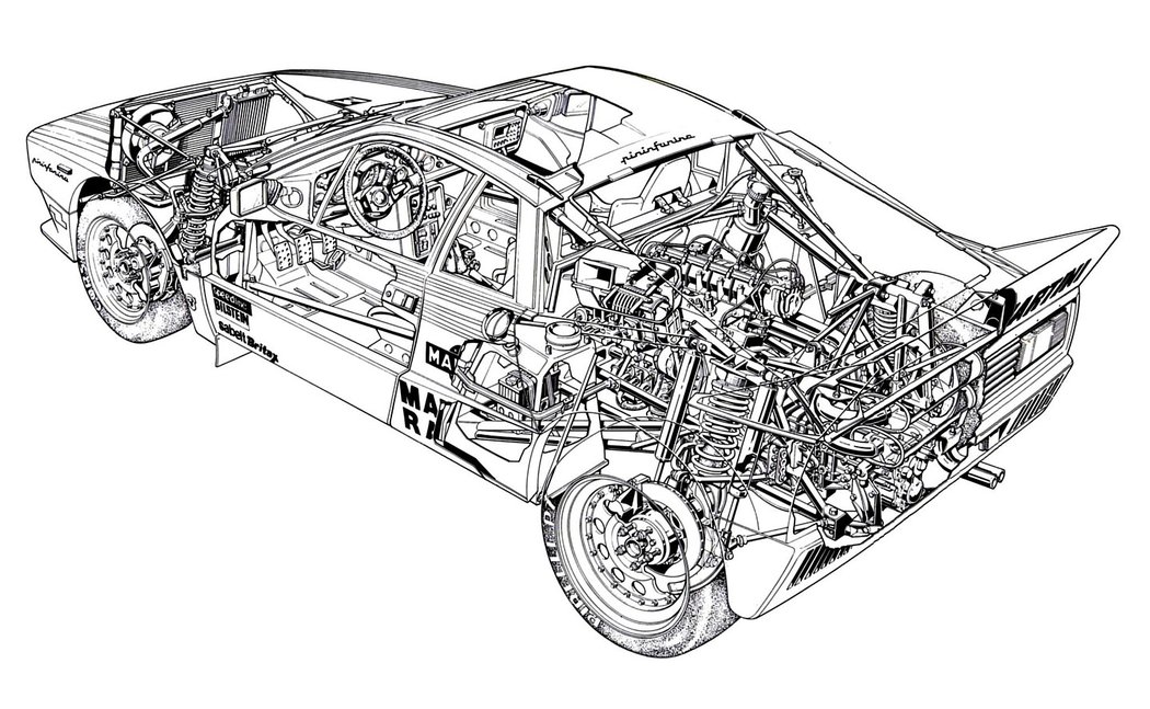 Lancia Rally Group B (SE037) 1982–86