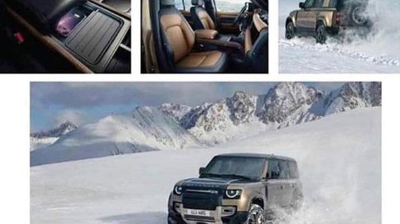 Tohle je nový Land Rover Defender. Fotky napjatě očekávané novinky unikly před premiérou