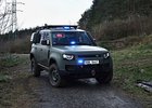 Policie získá nové upravené vozy Land Rover Defender, dodá je Dajbych