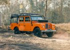 Nová restaurátorská dílna představila perfektní Land Rover z roku 1973 pro švýcarské Alpy