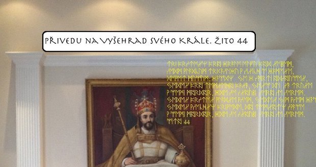 Žito prý dostane krále Karla (Janečka) na Vyšehrad