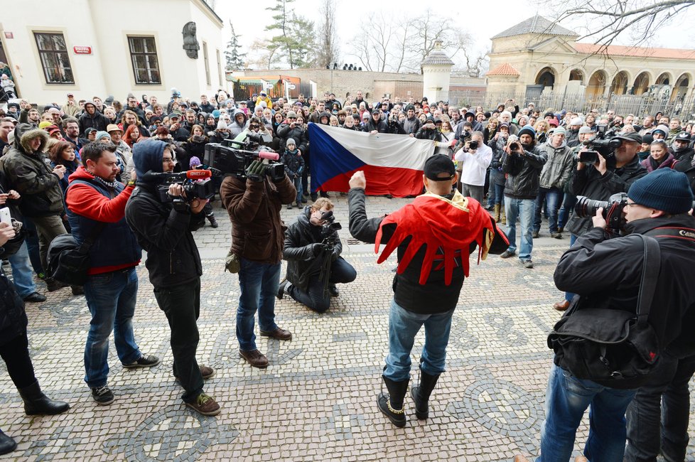 Na Vyšehrad dorazilo pouze 200 lidí