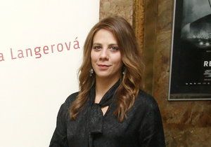 Aneta na premiéře filmu Osm hlav šílenství