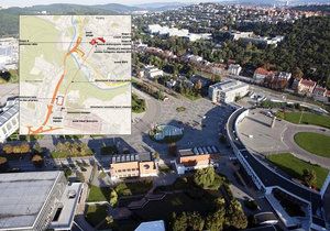 Oficiální vizualizace lanovky z brněnských Pisárek do Bohunic