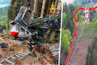 Děsivé svědectví záchranáře o pádu lanovky: Těla byla roztroušena v okruhu 30 metrů!