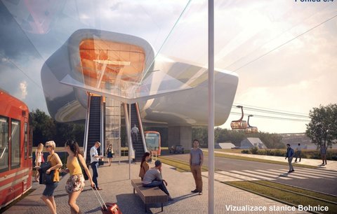 Lanovku do Bohnic navrhne jeden z pěti finalistů: O vítězství se utkají i čeští architekti