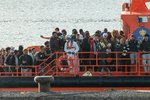 Příjezd uprchlíků na ostrov Lanzarote (15.10.2023)
