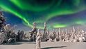 V zimě se jezdí do Laponska za polární kruh zejména kvůli polární záři. Na turisty tu jsou připraveni. Pozorovat ji mohou v teple z prosklených iglú. Za zvířaty na zimní safari je pak odvezou saně tažené soby nebo psím spřežením.