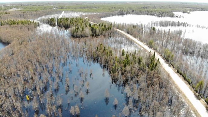 Laponsko se chystá na velké povodně