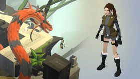 Běž, Laro, utíkej! Recenze Lara Croft Go