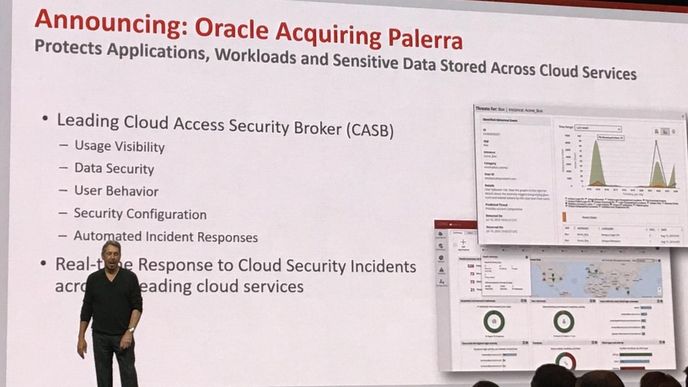 Larry Ellison oznamuje akvizici startupu Palerra