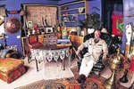 Larry Hagman žil v luxusu. Rád se obklopoval okázalými a mnohdy i kýčovitými předměty