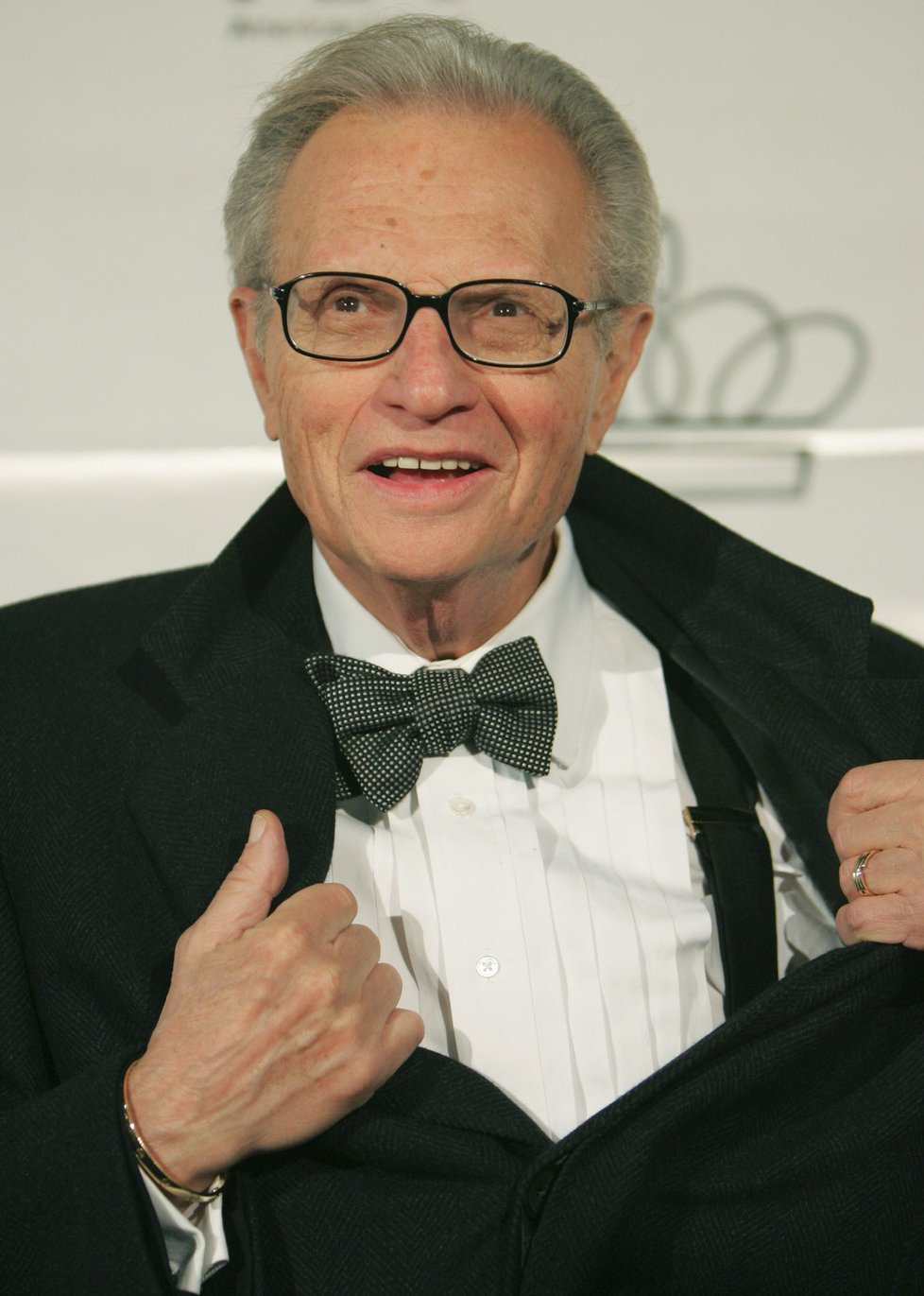 Moderátor Larry King