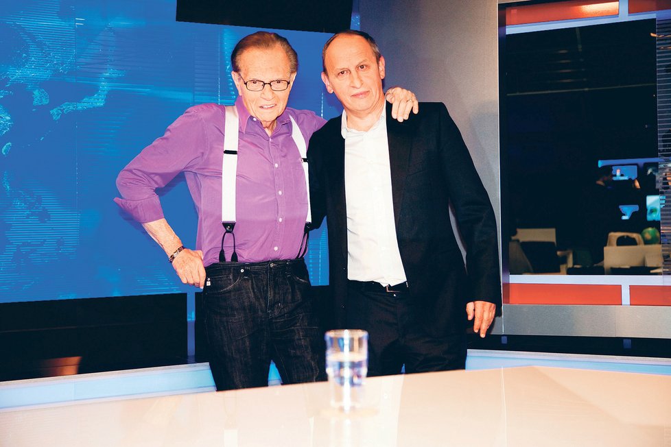 Dvě legendy - Larry King s Janem Krausem