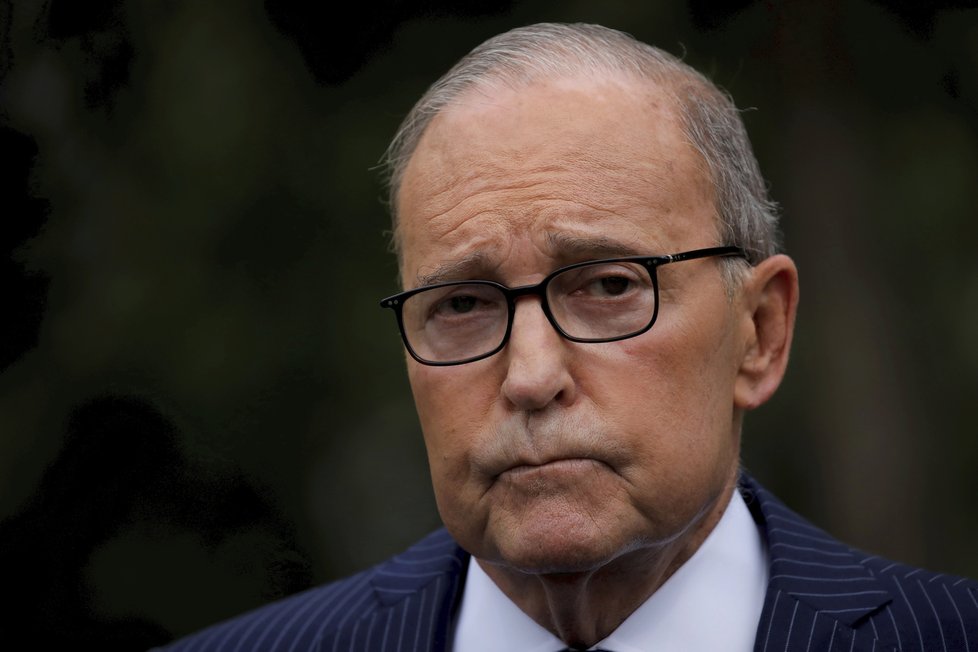 Ekonomický poradce Bílého domu Larry Kudlow