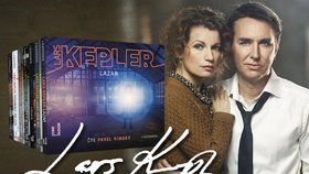 Severská hvězda Lars Kepler v Praze: „Náš detektiv dovolenou nedostane!“ řekli Blesku.