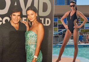 Mág David Copperfield nemohl před týdnem spustit oči ze slovenské modelky Báry Olejníkové, (22) která navštívila jeho show v Las Vegas.