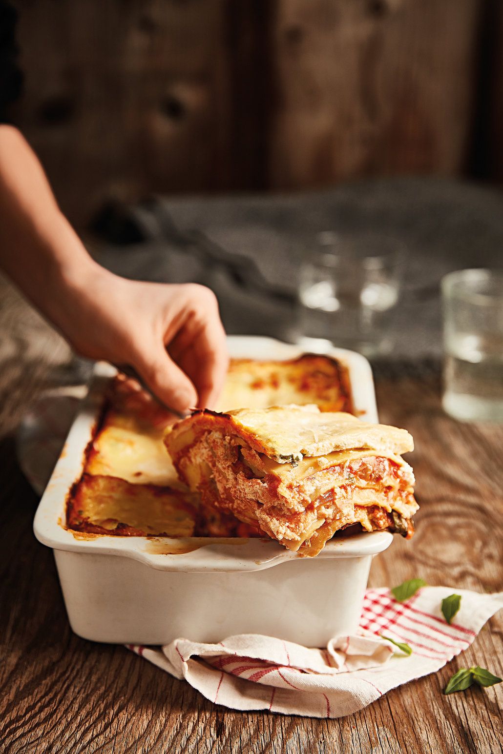 Co třeba vyzkoušet vydatnou verzi lasagní se třemi druhy sýra?