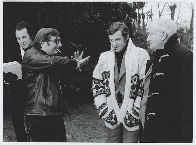 Během natáčení filmu Doktor Popaul v roce 1972.