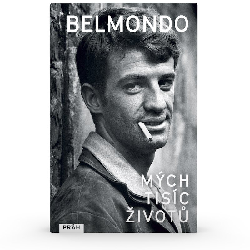 Autobiografická kniha o Belmondovi - Mých tisíc životů, nakladatelství Práh