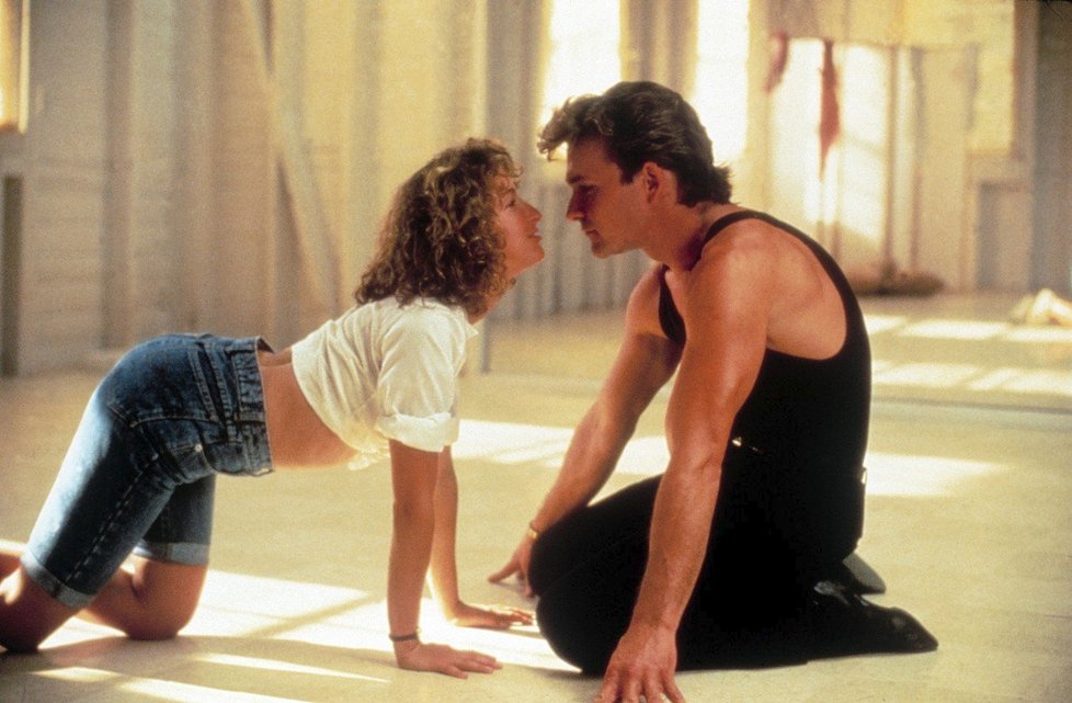 Jennifer Grey a Patrick Swayze v kultovním filmu Hříšný tanec