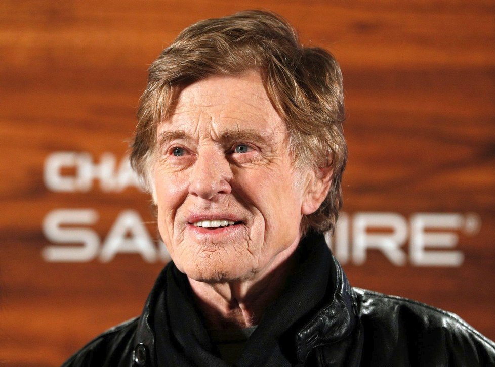 Robert Redford na tiskové konferenci během festivalu nezávislých filmů Sundance Film Festival v roce 2018