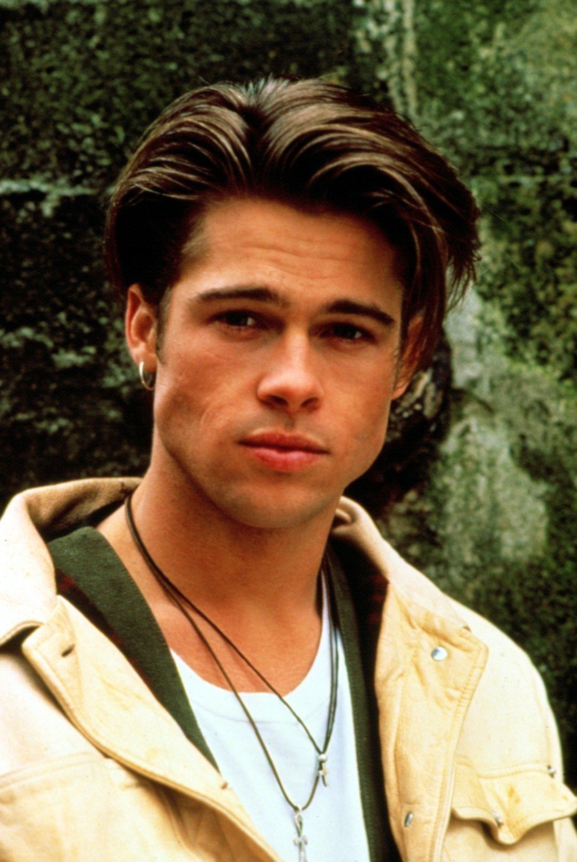 Brad Pitt v roce 1990. Byl sice hezký kluk, ale co si budeme povídat, po padesátce má větší charisma.