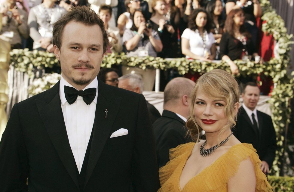 Heath Ledger s matkou své dcery, herečkou Michelle Williamsovou