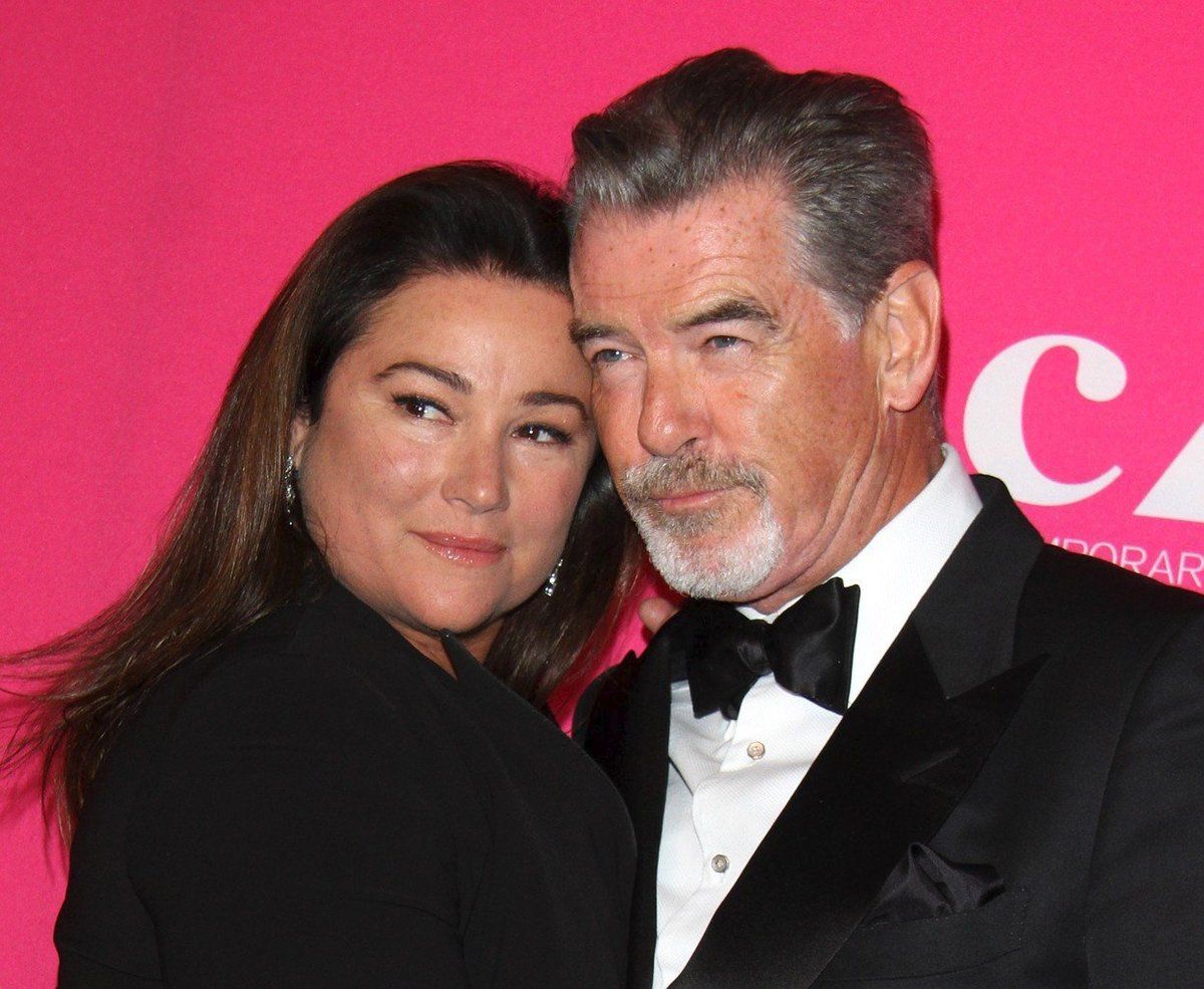 Pierce Brosnan s manželkou Keely Shaye Smithovou