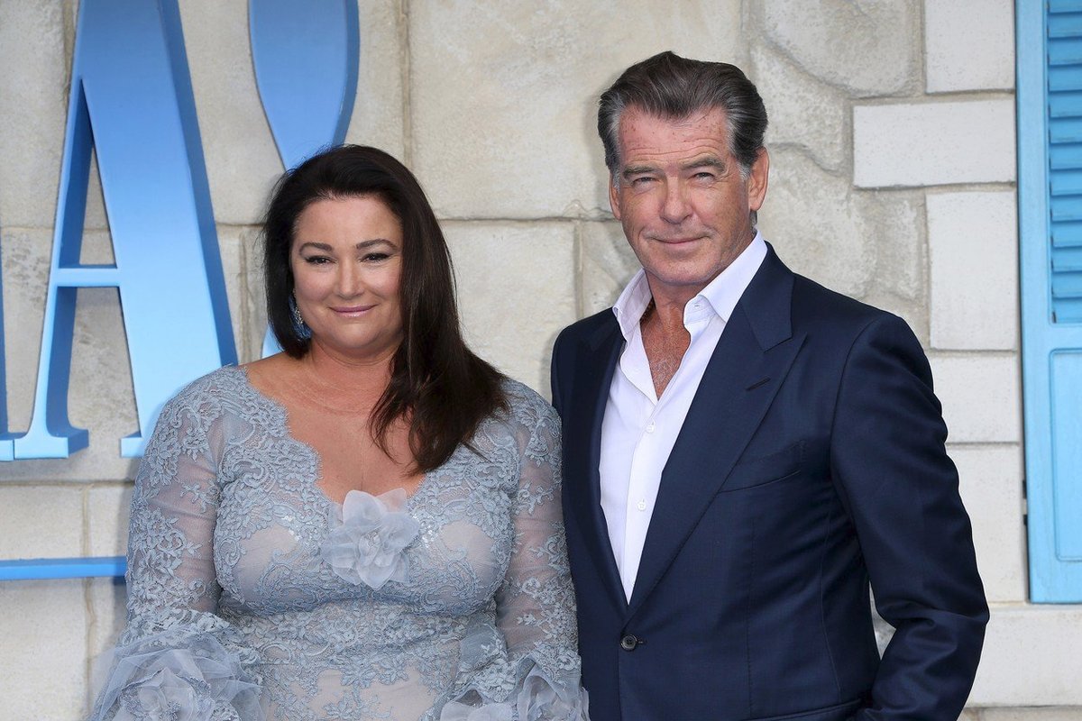 Pierce Brosnan s manželkou Keely Shaye Smithovou