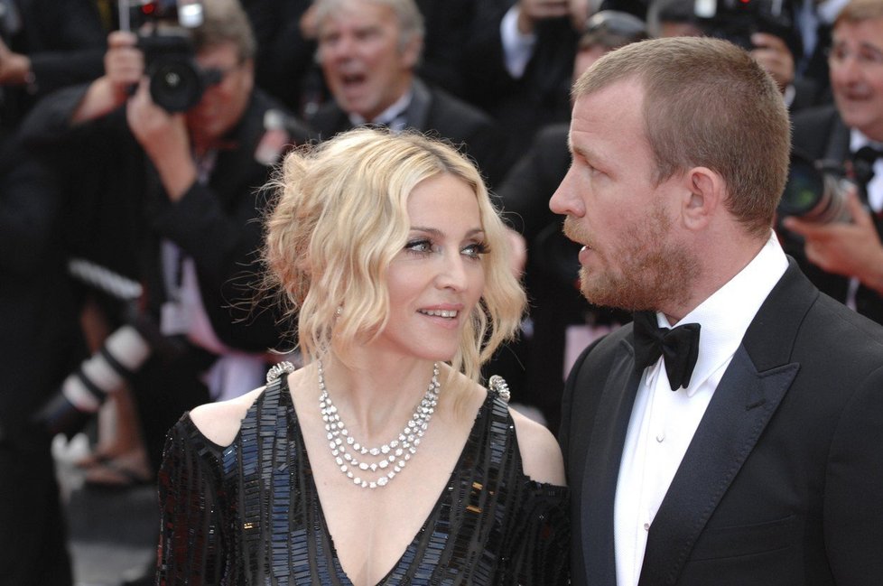 Madonna se svým druhým manželem Guyem