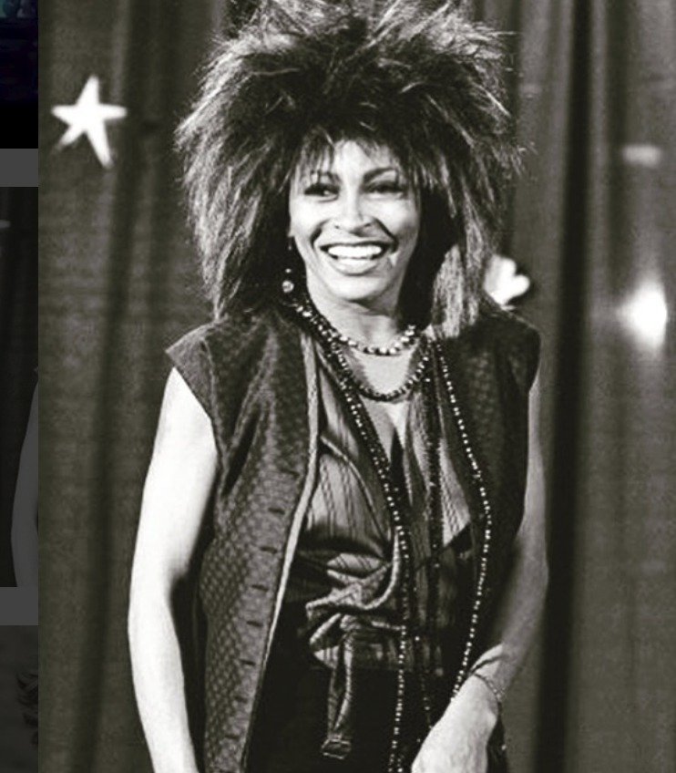 Tina Turner je nejúspěšnější rocková zpěvačka.