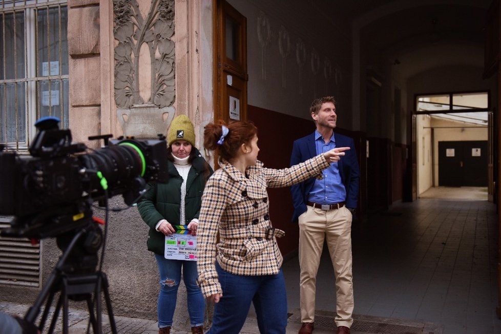 Natáčení filmu Láska na zakázku: Jaromír Nosek