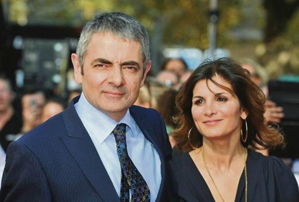 Rowan Atkinson (59) s bývalou ženou Sunetrou