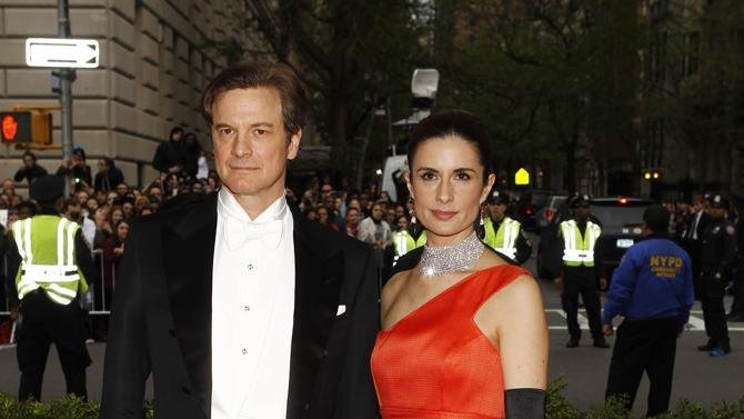 Colin Firth (54) s manželkou Livií