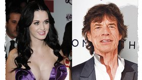 Katy Perry a Mick Jagger spolu údajně byly před lety na romantické večeři.