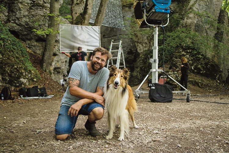 Herečka s režisérem nového filmu Lassie se vracií