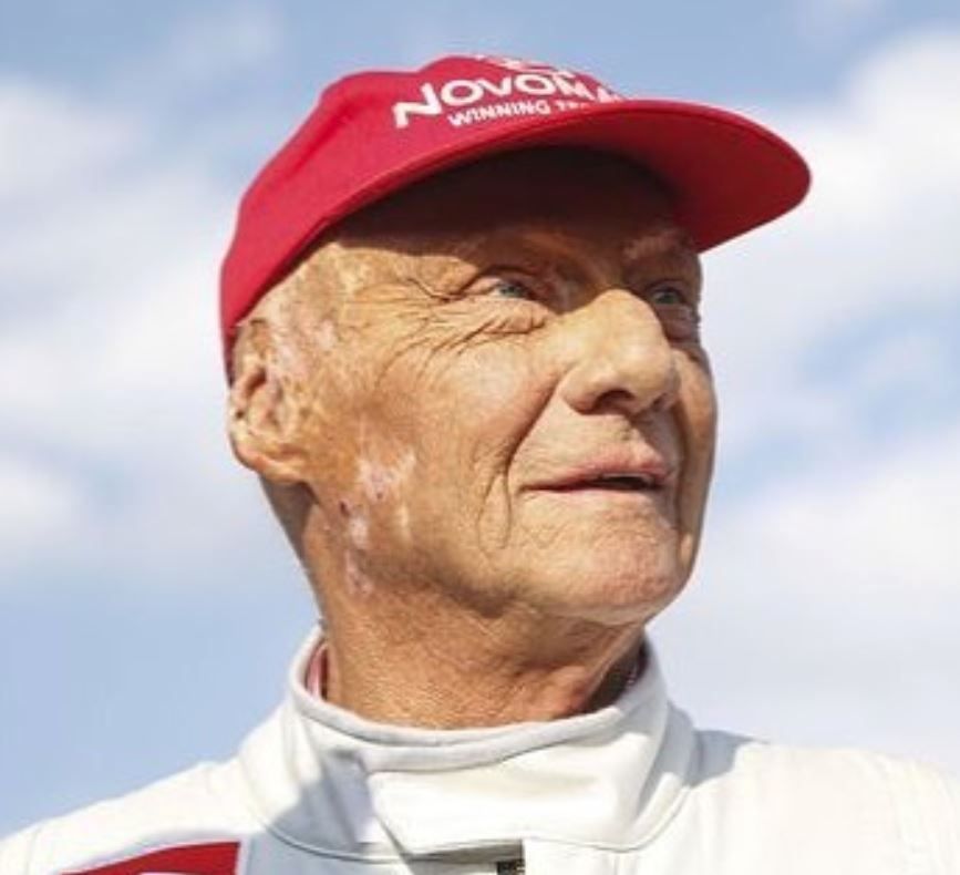 Legendární Niki Lauda...