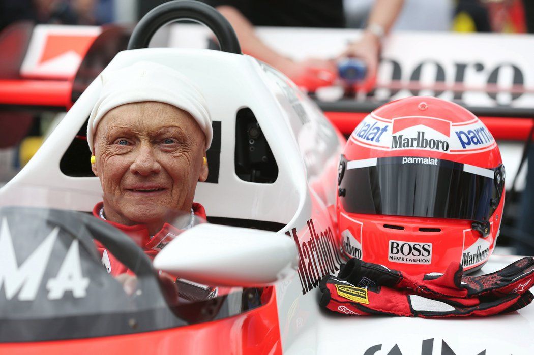 Niki Lauda se svezl ve formuli 1 ještě před dvěma lety.