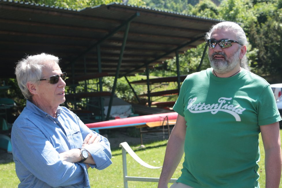 Josef Laufer s Danielem Hůlkou