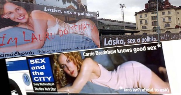 Láska, sex a politika: Babišova kandidátka se svlékla jako v Sexu ve městě