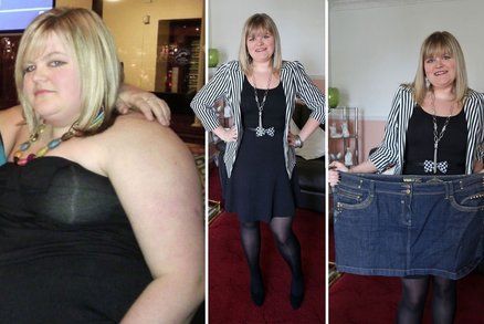 Mladá žena zhubla 38 kilo díky babičce, která nad ní držela bič