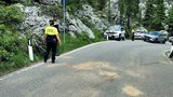 Český motorkář zemřel v Rakousku: Čelní srážka a marný boj o život